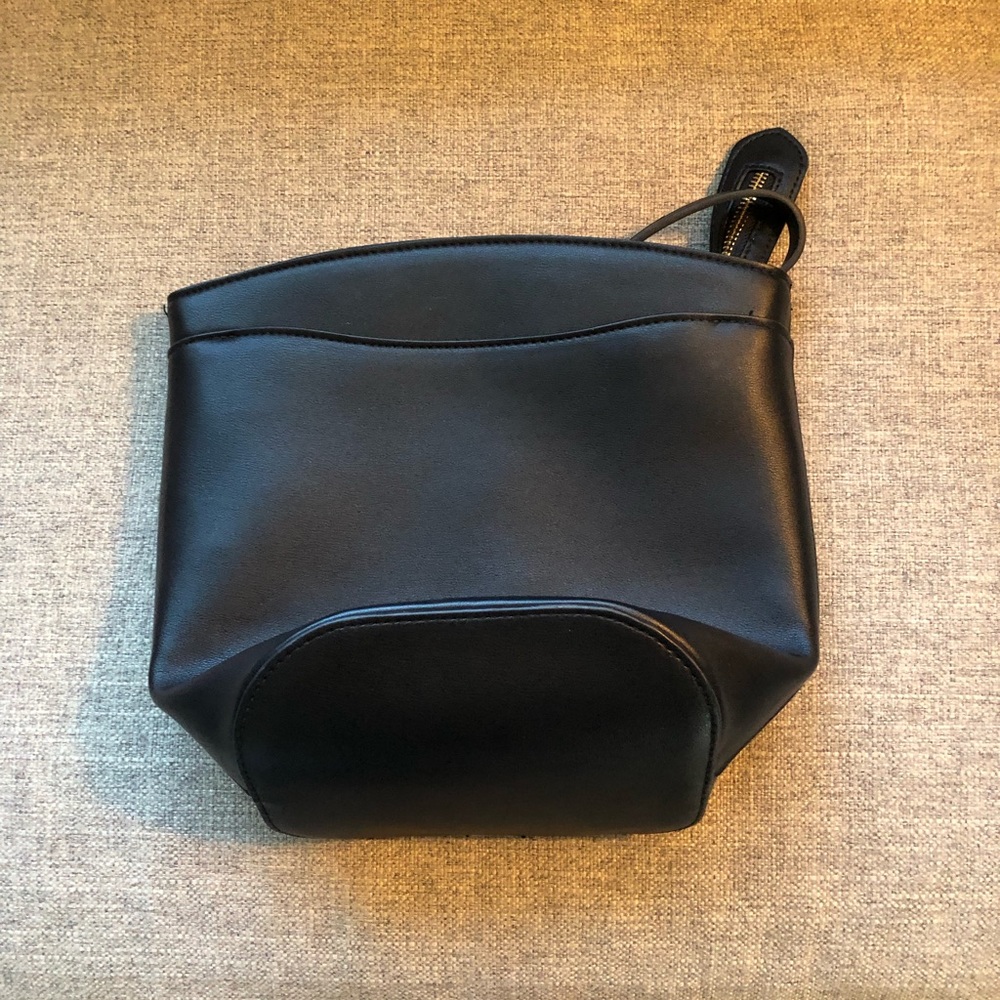 A New Day simple black purse, clutch, chich